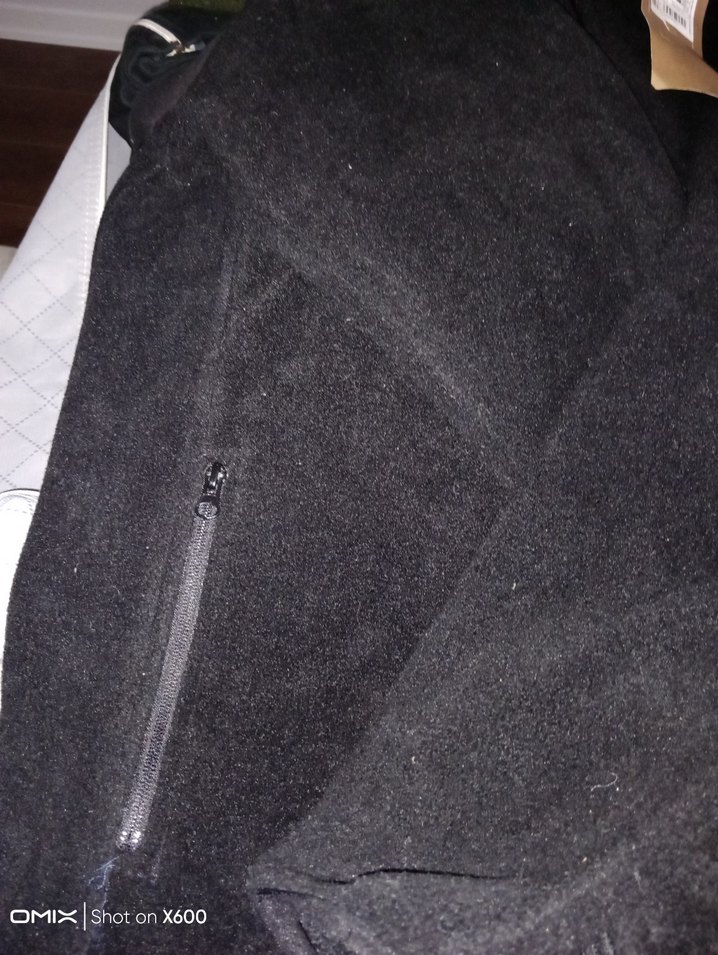 Erkek Siyah Fermuarlı Polar Sweatshirt - Görsel 2