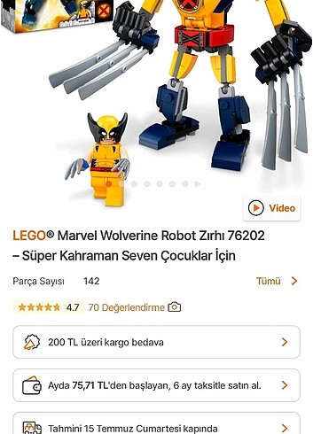 LEGO Marvel Avengers süper kahraman 