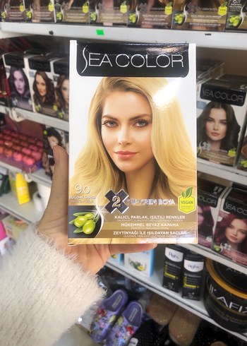 Sea Color Saç Boyası - Görsel 10