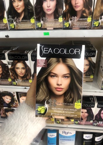 Sea Color Saç Boyası - Görsel 2