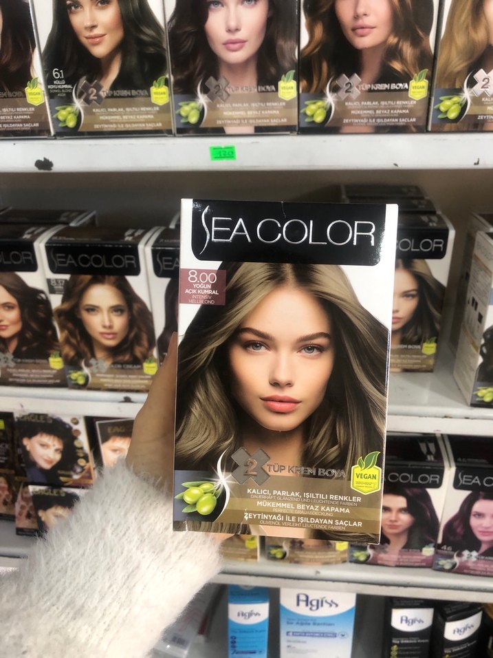 Sea Color  Saç Boyası - Görsel 2