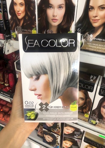 Sea Color saç boyaları - Görsel 2