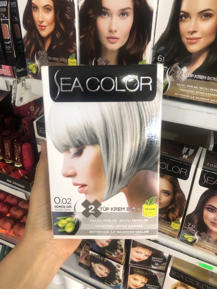 Sea Color saç boyaları - Görsel 2