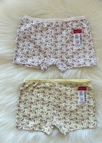 Çiçek Desenli Renkli Kız Çocuk Boxer - Görsel 12