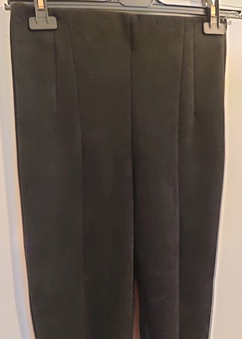 Zara yüksek bel süet tayt - Görsel 3