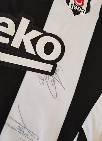 m Beden beyaz Renk Beşiktaş Orijinal Adidas İmzalı forma