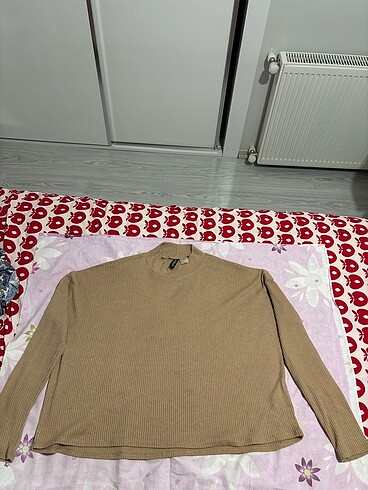 H&M kahverengi kazak