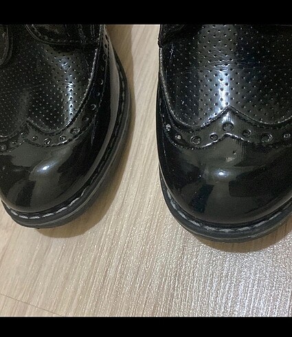 26 Beden Klasik erkek cocuk ayakkabı