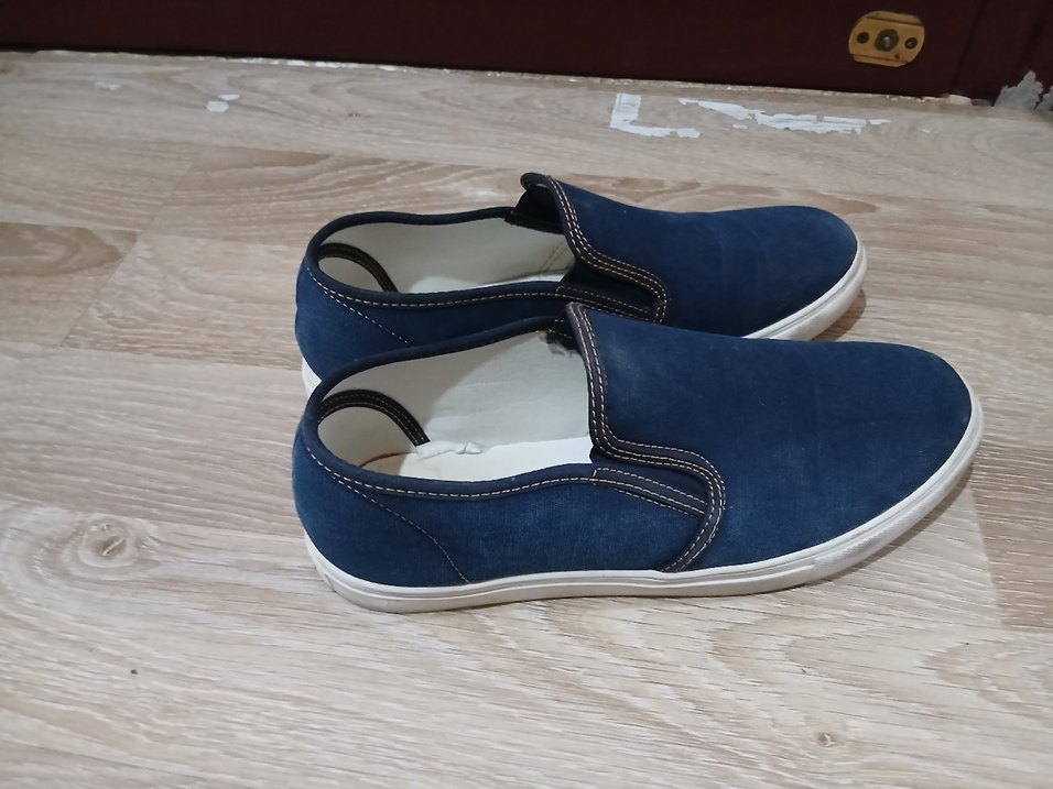 Erkek Mavi Kot Espadril DEFACTO - Görsel 3