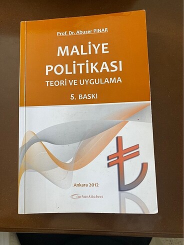 Maliye Politikası Teori Ve Uygulama