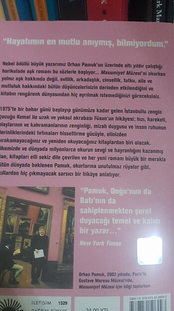  Orhan pamuk masumiyet müzesi 