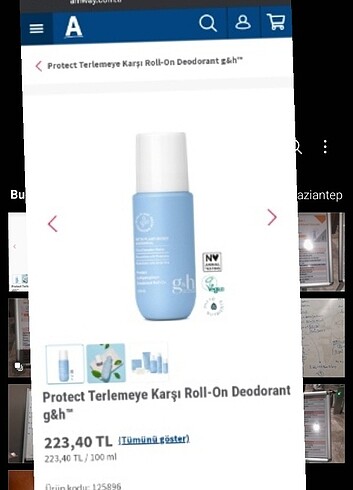 Amway Amway roll on terleme karşıtı deodorant 