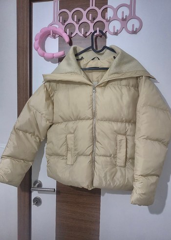 Bej trendyolmilla Kadın Kışlık Mont
