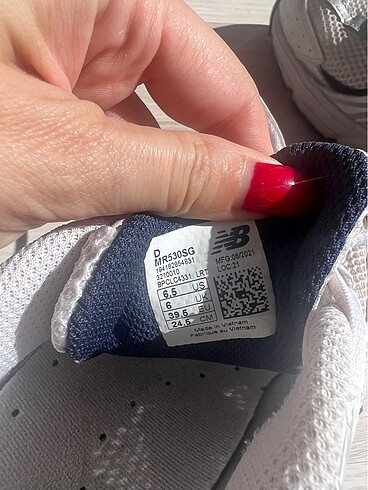 39,5 Beden beyaz Renk New balance 530