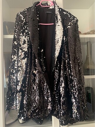 Trendyol pul payet blazer