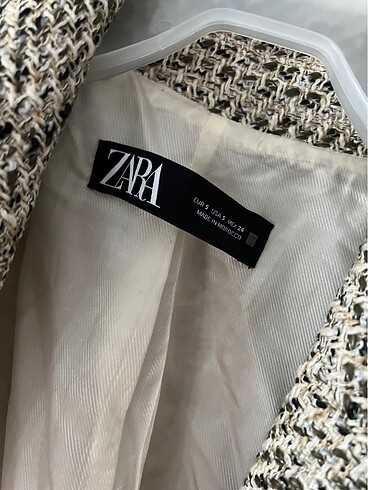 s Beden Zara kalın blazer