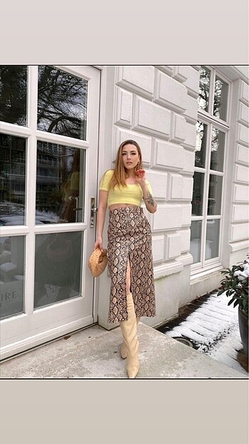 Zara deri etek