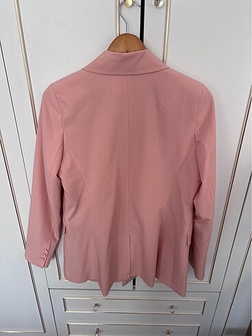m Beden Pembe blazer