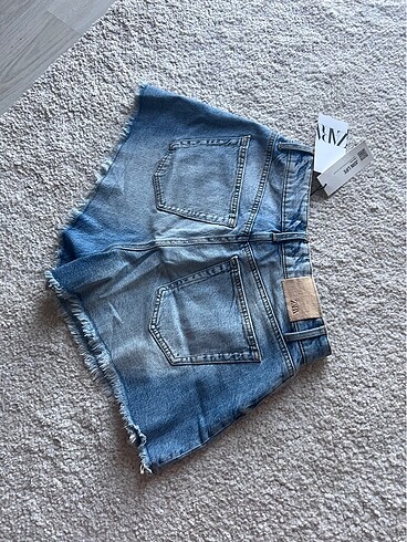 xs Beden Zara jean şort