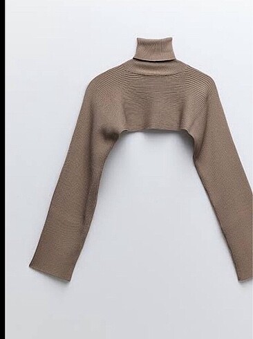 Zara Zara crop kazak