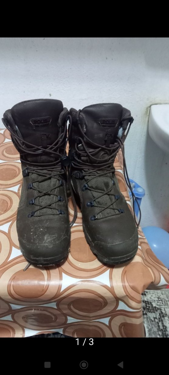 Kahverengi Erkek Biker Botları Velcro - Görsel 3