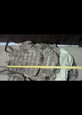 Gri Kamuflajlı Erkek Sırt Çantası - Görsel 2