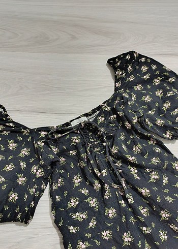 H&M Çiçek Desenli H&M Elbise