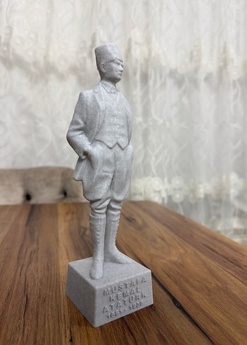 Mustafa Kemal Atatürk Figürü büst heykel - Görsel 2