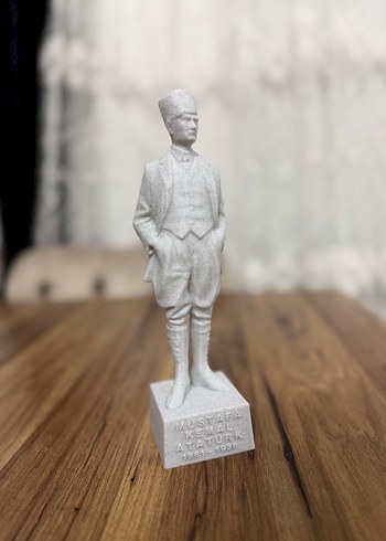 Mustafa Kemal Atatürk Figürü büst heykel - Görsel 3