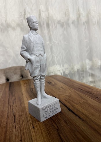 Mustafa Kemal Atatürk Figürü büst heykel - Görsel 5