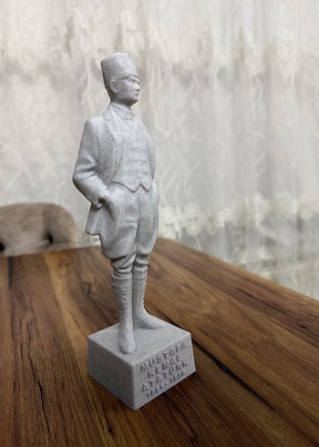 Mustafa Kemal Atatürk Figürü büst heykel - Görsel 4
