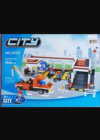 Diğer Gri Lego Garaj Seti