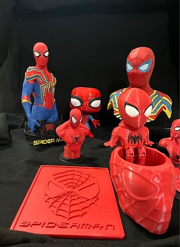 Spiderman figür - Görsel 6