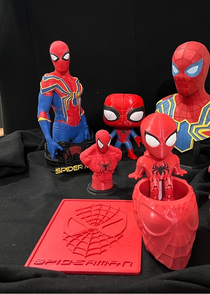 Spiderman figür - Görsel 5