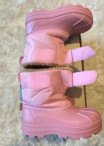 25 Beden Igor Kız Çocuk Pembe yağmur kar Botu