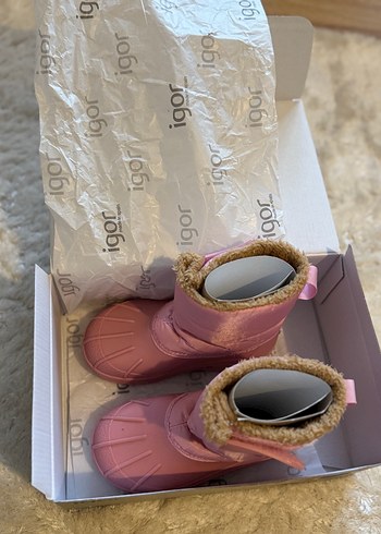Igor Kız Çocuk Pembe yağmur kar Botu - Görsel 3