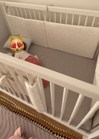 Çilek mobilya bebek karyola - Görsel 2