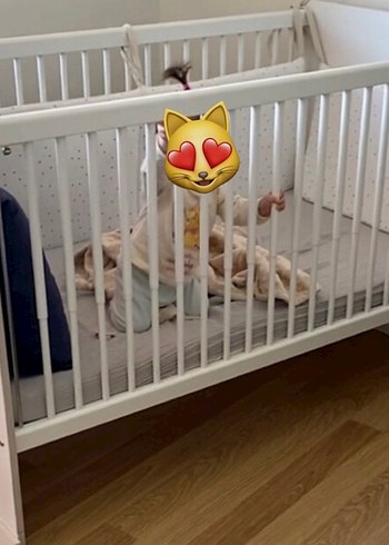 Çilek mobilya bebek karyola - Görsel 3