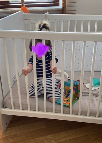 Çilek mobilya bebek karyola - Görsel 4