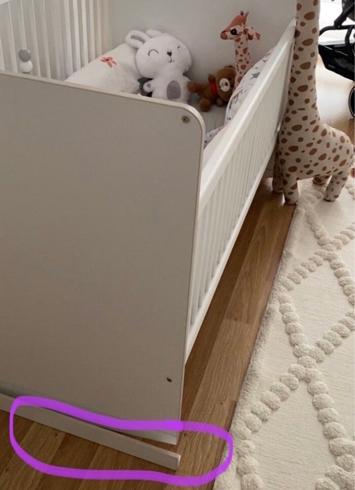 Çilek mobilya bebek karyola - Görsel 5