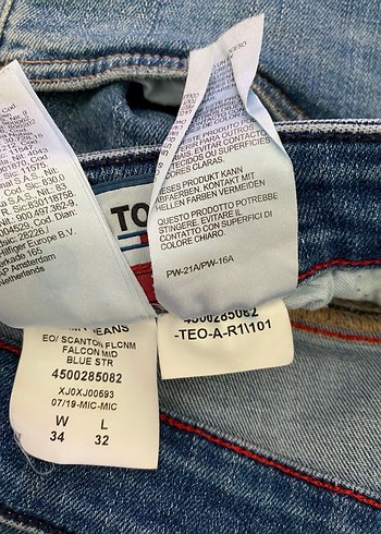 Tommy SACANTON SLIM Erkek Denim Pantolon - Görsel 3