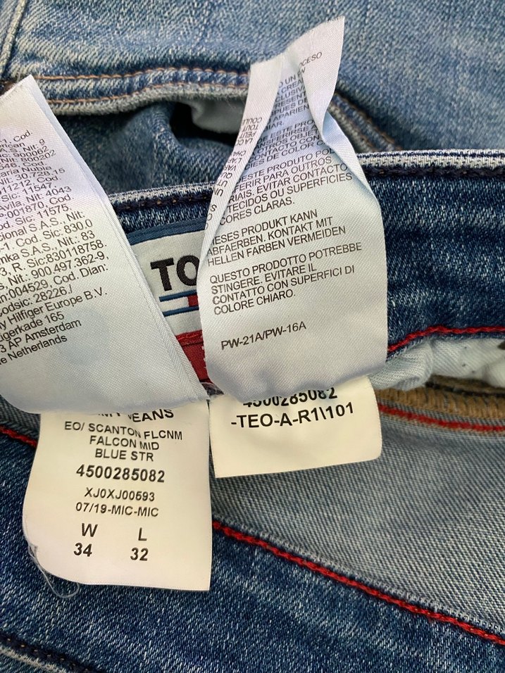 Tommy SACANTON SLIM Erkek Denim Pantolon - Görsel 3