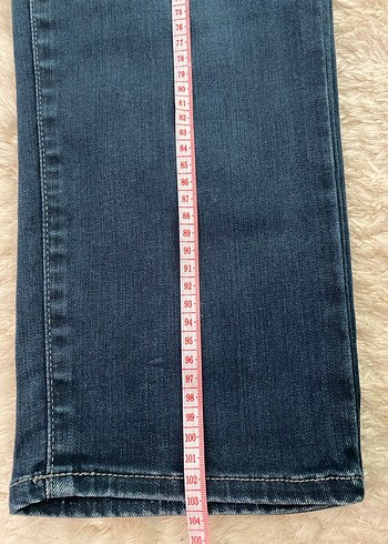Erkek Mavi Denim Jean Pantolon - Görsel 4