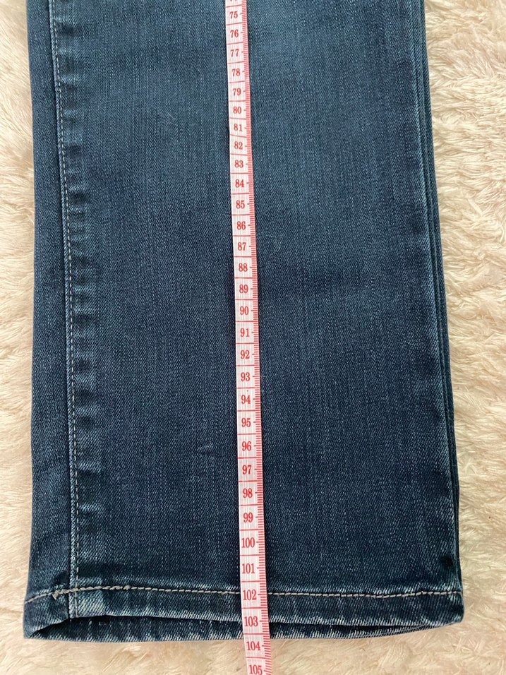 Erkek Mavi Denim Jean Pantolon - Görsel 4