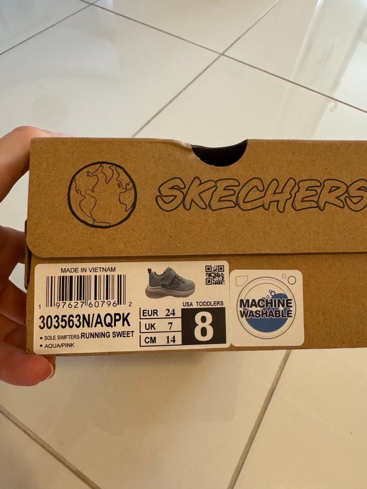 Kız Çocuk Turkuaz Skechers Spor Ayakkabı - Görsel 2