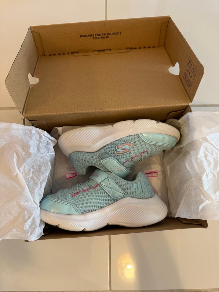 Kız Çocuk Turkuaz Skechers Spor Ayakkabı - Görsel 3