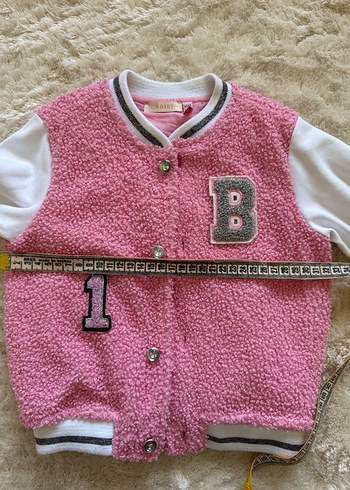 B&G Kız Bebek Hırka ve Uzun Kollu Takım - Görsel 4