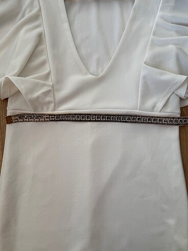 Missguided beyaz elbise - Görsel 7