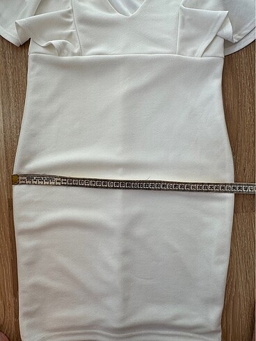 Missguided beyaz elbise - Görsel 8