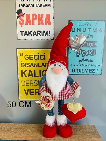 Şans cücesi gnome Noel baba